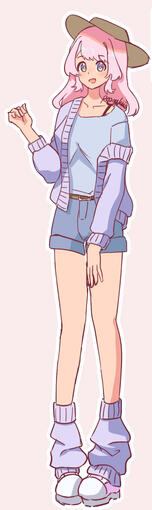 full body, basic shading