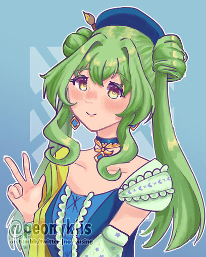 half body, full render